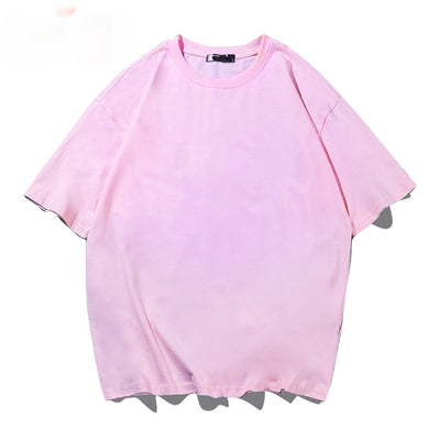 Playera Suelta de Algodón con Hombro Caído - Image 19