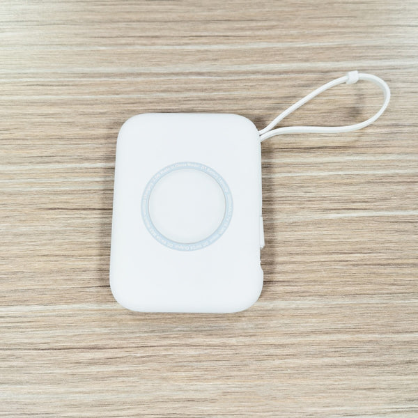 Batería Portátil 5000mAh Triple Conector con Cable Integrado