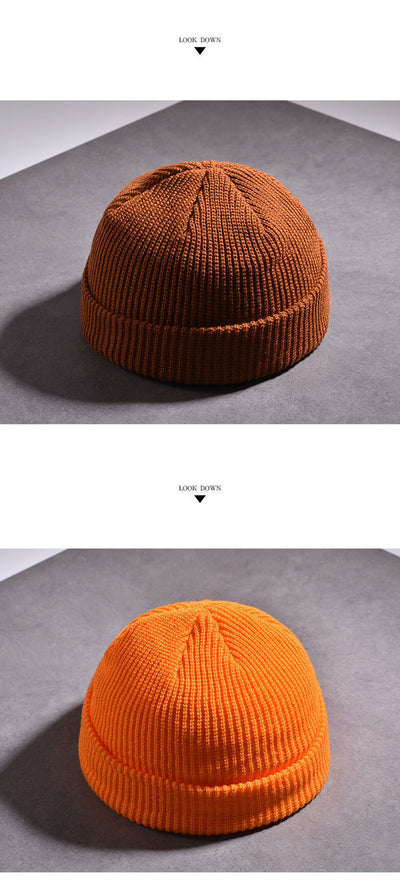 Gorro de Lana Tejido Estilo Coreano para Otoño e Invierno - Image 18