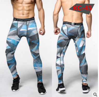 Pantalones de Compresión Camuflaje para Hombre - Leggings Deportivos Ajustados - Image 10