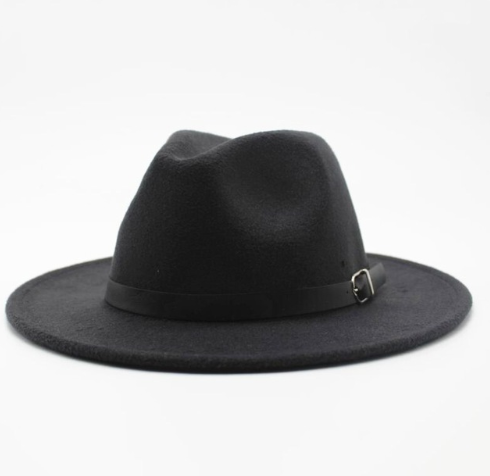 Sombrero de Lana Jazz Unisex - Estilo Clásico para Parejas - Image 7