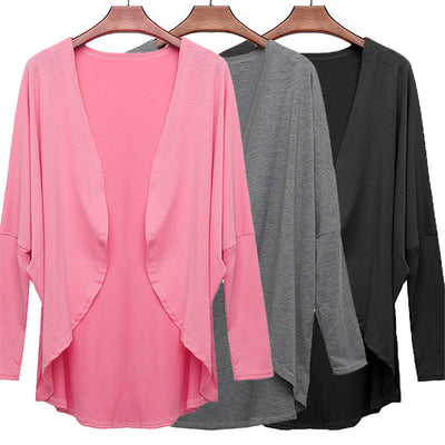 Cardigan Suelto Ligero con Bajo Irregular - Image 12