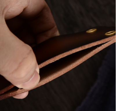 Estuche Portátil de Cuero para Cuchillos Hecho a Mano - Image 9