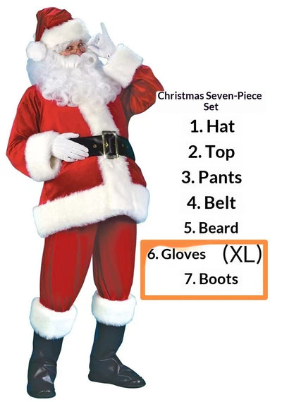 Disfraz de Papá Noel Clásico Talla Grande y Reforzado - Image 13