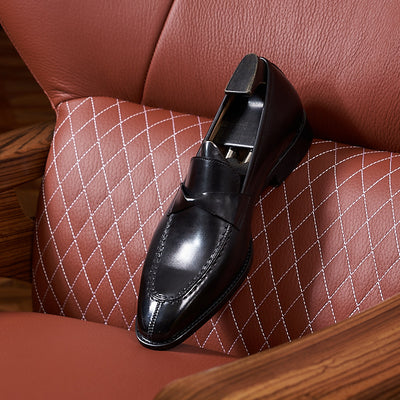 Zapatos de Cuero Genuino para Hombre Estilo Europeo y Británico - Image 2