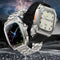 Reloj Deportivo de Acero con Doble Correa