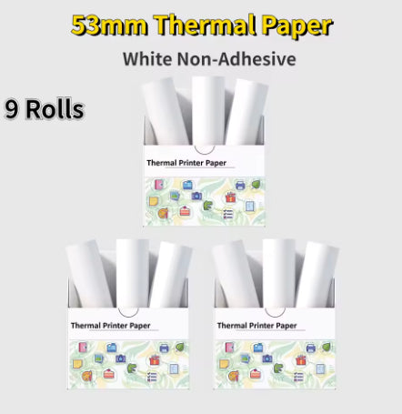 Papel Termosensible 53mm Blanco de 10 Años - Image 7