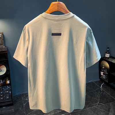 Camiseta Casual para Hombre Verano con Bordado Minimalista - Image 4