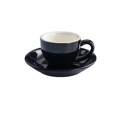 Juego de Tazas Espresso Porcelana Estilo Americano