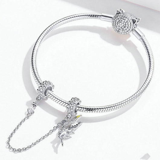 Cadena de Seguridad Flower Spirit en Plata Esterlina - Image 11