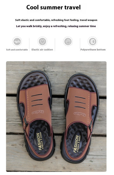Sandalias Hombre Verano Dual-uso Antideslizantes Playa y Casual - Image 12