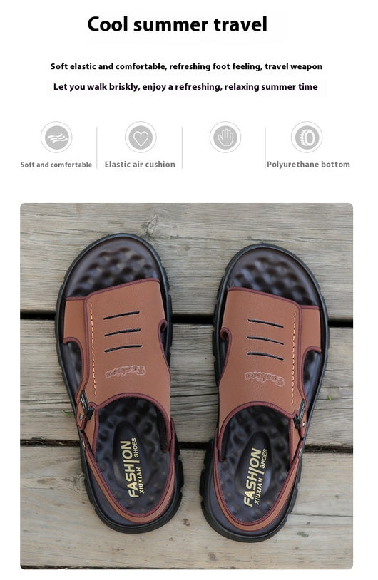 Sandalias Hombre Verano Dual-uso Antideslizantes Playa y Casual - Image 12