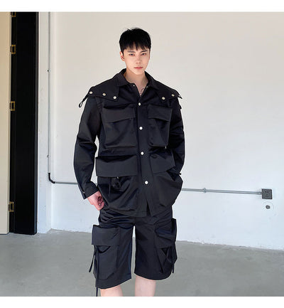 Chaqueta Táctica Multipockets con Funcionalidad Profesional - Image 11