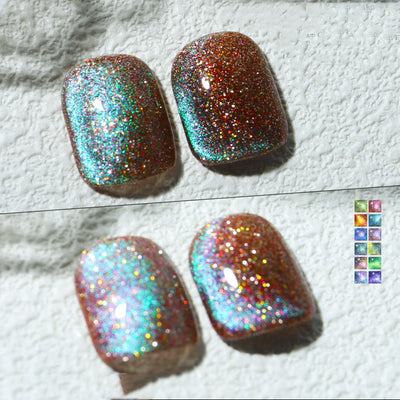 Esmalte de Gel Gato Ahumado Aurora Galaxia Brillante - Image 25