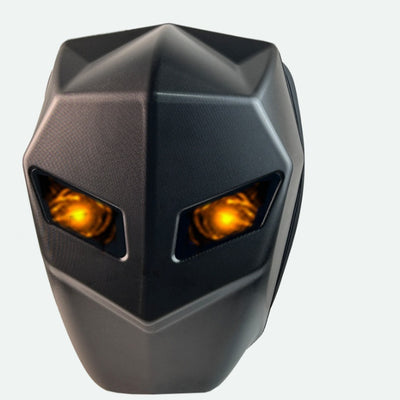 Casco Integral Motocicleta Sharingan Luminoso con Bluetooth Impermeable - Image 5