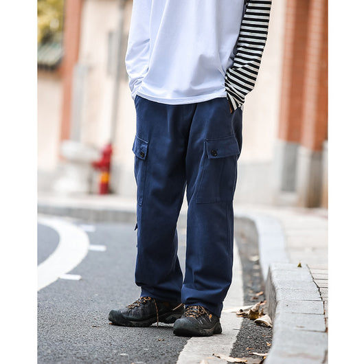 Pantalones Casuales Daddy con Múltiples Bolsillos - Image 2