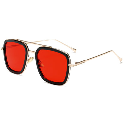 Gafas de Sol Cuadradas Metal para Hombre - Estilo Moderno Iron - Image 26
