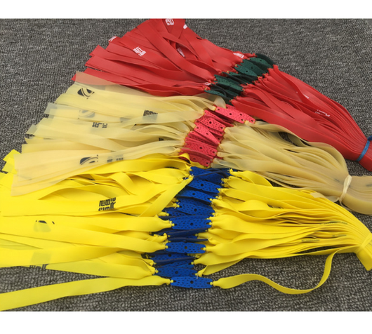 Set de 10 Bandas Elásticas Planas de Goma para Tirachinas - Potencia Profesional - Image 9