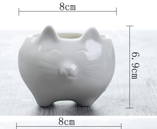 Maceta de Cerámica para Suculentas - Decoración Elegante para Balcón - Image 11