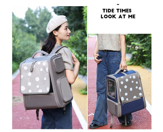 Bolsa Transportadora Extensible para Mascotas con Asa de Arrastre - Image 31