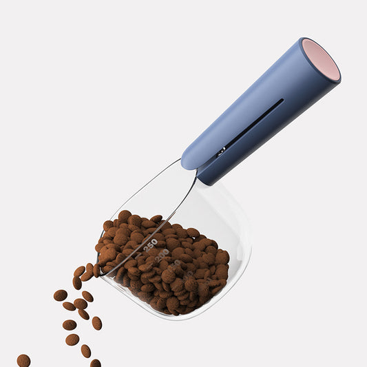 Clip Dosificador Transparente con Escala para Alimento de Mascotas - Image 2