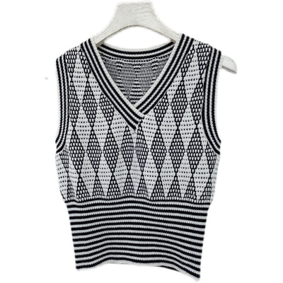 Cardigan Holgado Estilo Universitario para Mujer - Image 31
