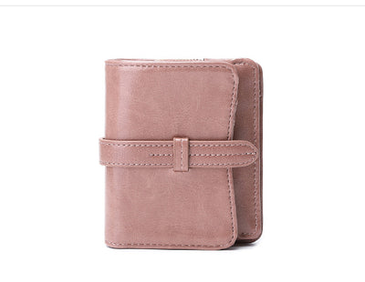 Cartera Corta Retro para Mujer - Monedero Estudiante Elegante Multiusos - Image 4