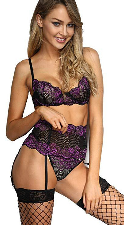 Conjunto de Lencería Sensual con Tirantes Reductores - Image 7