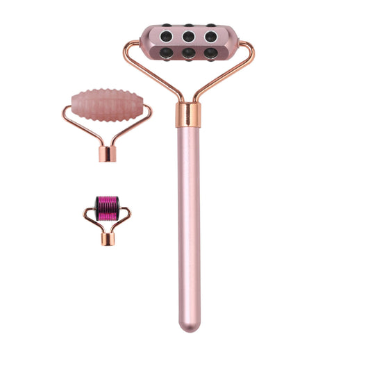 Set de Masaje Facial 3 en 1 con Cabezales Magnéticos Intercambiables - Image 9