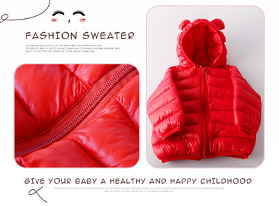 Abrigo Acolchado Infantil para Otoño e Invierno - Chaqueta Térmica Ligera - Image 6
