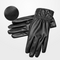 Guantes de Invierno de Cuero PU para Hombre, Cálidos y para Pantalla Táctil
