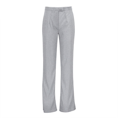 Traje de Noche Brillante con Chaqueta Glitter, Pantalón Slim Cintura Alta y Camisola - Image 8