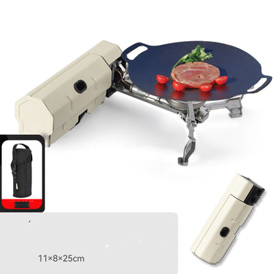 Estufa Portátil de Gas para Camping - Quemador Plegable para Acampada y BBQ - Image 15