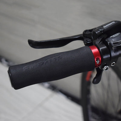 Empuñaduras de Espuma con Cierre de Seguridad para Bicicleta