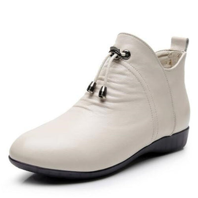 Botas Altas de Cuero para Mujer con Suela Blanda - Image 18