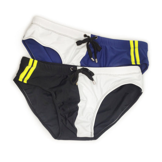 Bóxer de Baño Deportivo Ajustado con Contraste de Colores - Image 8