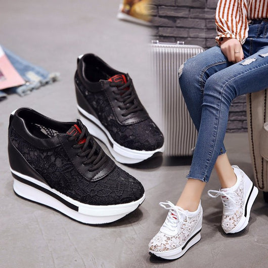 Zapatillas Deportivas Blancas con Malla Transpirable - Image 11