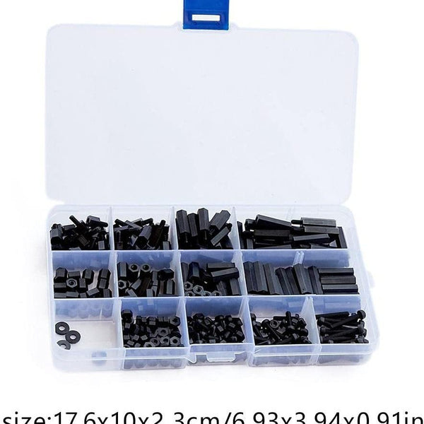 Kit de Tuercas Hexagonales Aislantes M3 en Nylon - Separadores y Amortiguadores de Plástico - Image 4