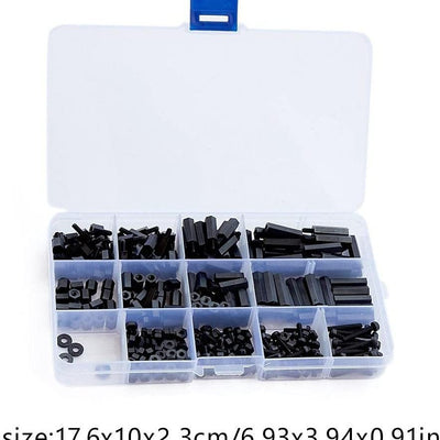 Kit de Tuercas Hexagonales Aislantes M3 en Nylon - Separadores y Amortiguadores de Plástico - Image 4