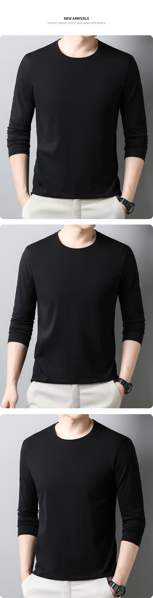 Sudadera Hoodie de Algodón Puro Manga Larga para Hombre - Image 22
