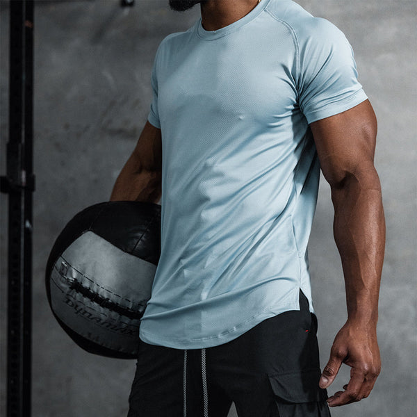 Playera Deportiva de Manga Corta para Hombre