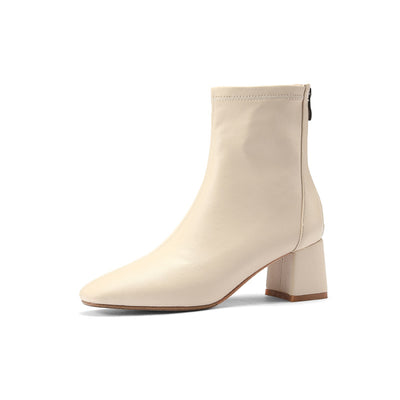 Zapatos de Tacón Alto Elásticos Rectangulares Slim - Comodidad Diaria Versátil - Image 23