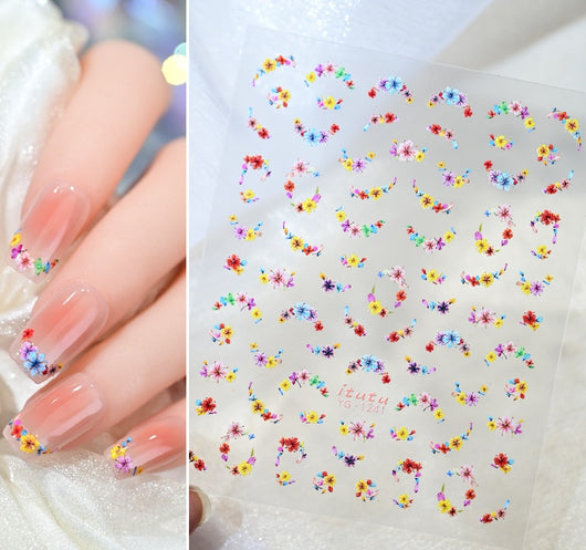 Adhesivos de Uñas 5D con Relieve Estéreo - Ornamentos Decorativos - Image 29