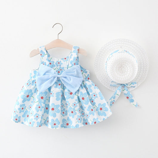 Vestido Chaleco Infantil Estilo Vaquero sin Mangas - Image 18