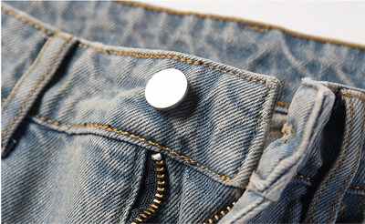 Jeans Rectos Holgados Estilo Retro para Hombre - Image 13