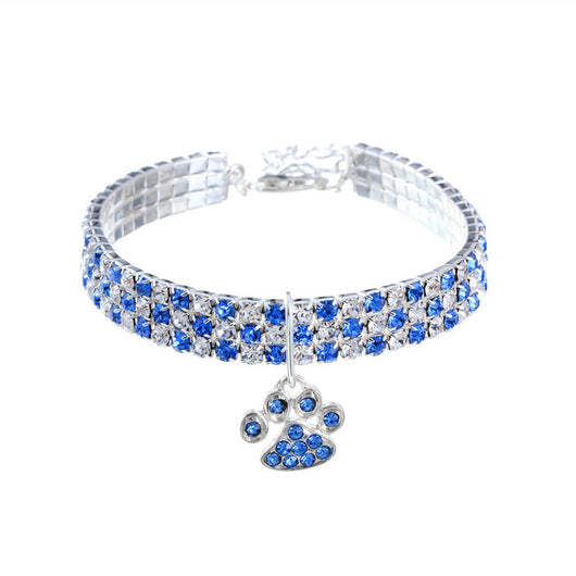 Collar de Diamantes para Mascotas - Joya Elástica Multicolor para Gatos y Perros - Image 15