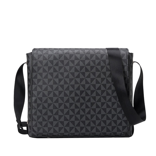 Bolsa de Hombro con Solapa Estilo Europeo y Americano para Hombre - Image 16