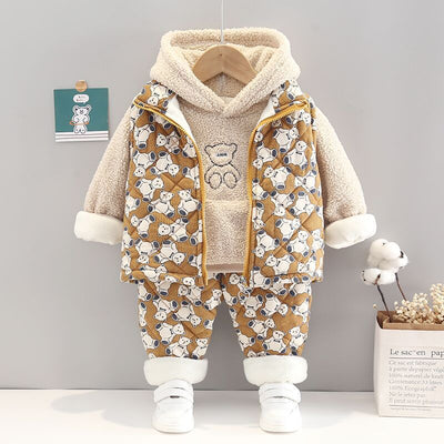 Sudadera con Capucha Acolchada para Niños con Diseño Cartoon - Image 10