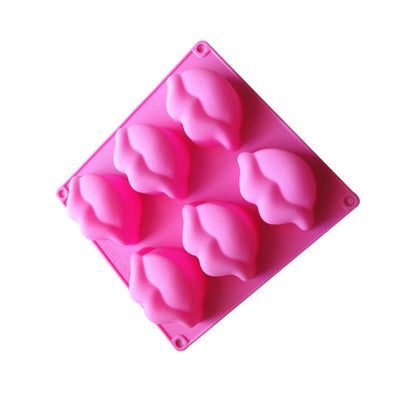Molde de Silicona 3D de Labios con 6 Cavidades para Fondant y Chocolate - Image 9