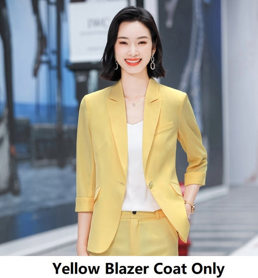 Blazer Casual para Mujer con Mangas Tres Cuartos - Image 6